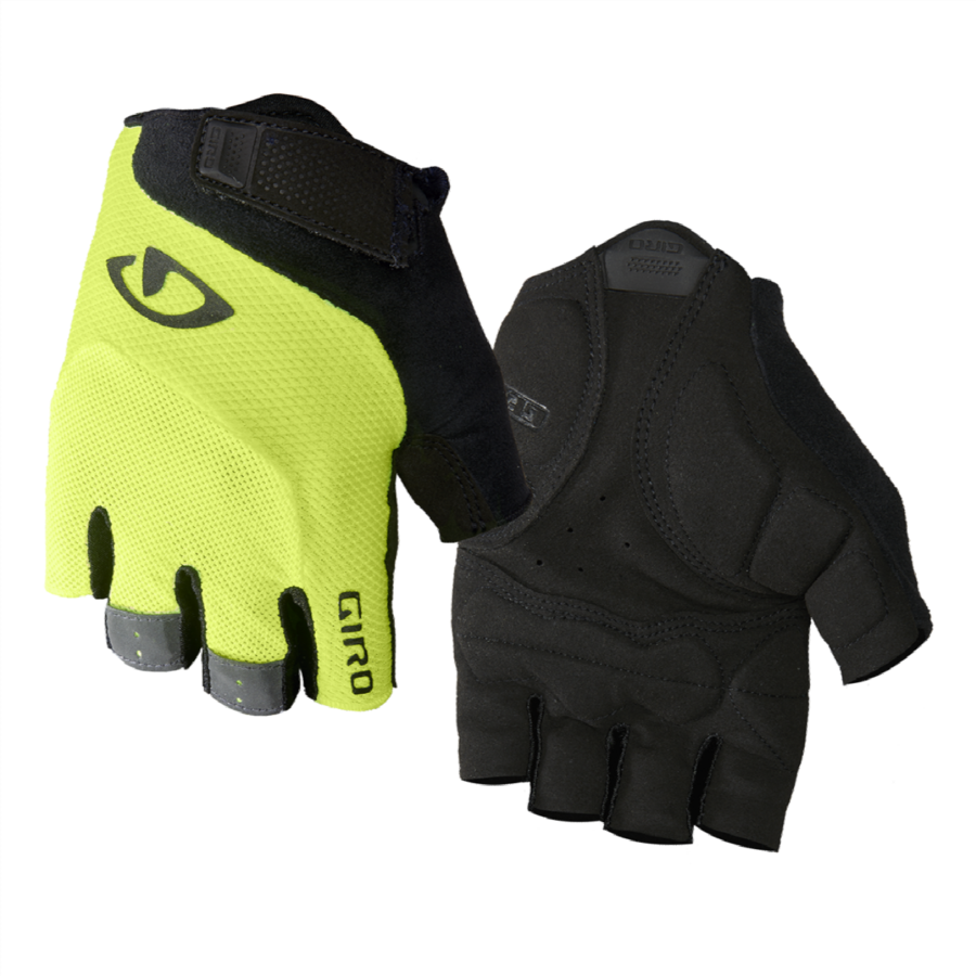 Gants courts BRAVO Gel adulte jaune M