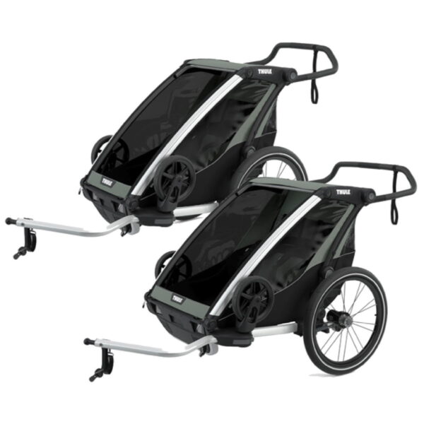 Remorque enfant THULE Chariot LITE 2 agave-black