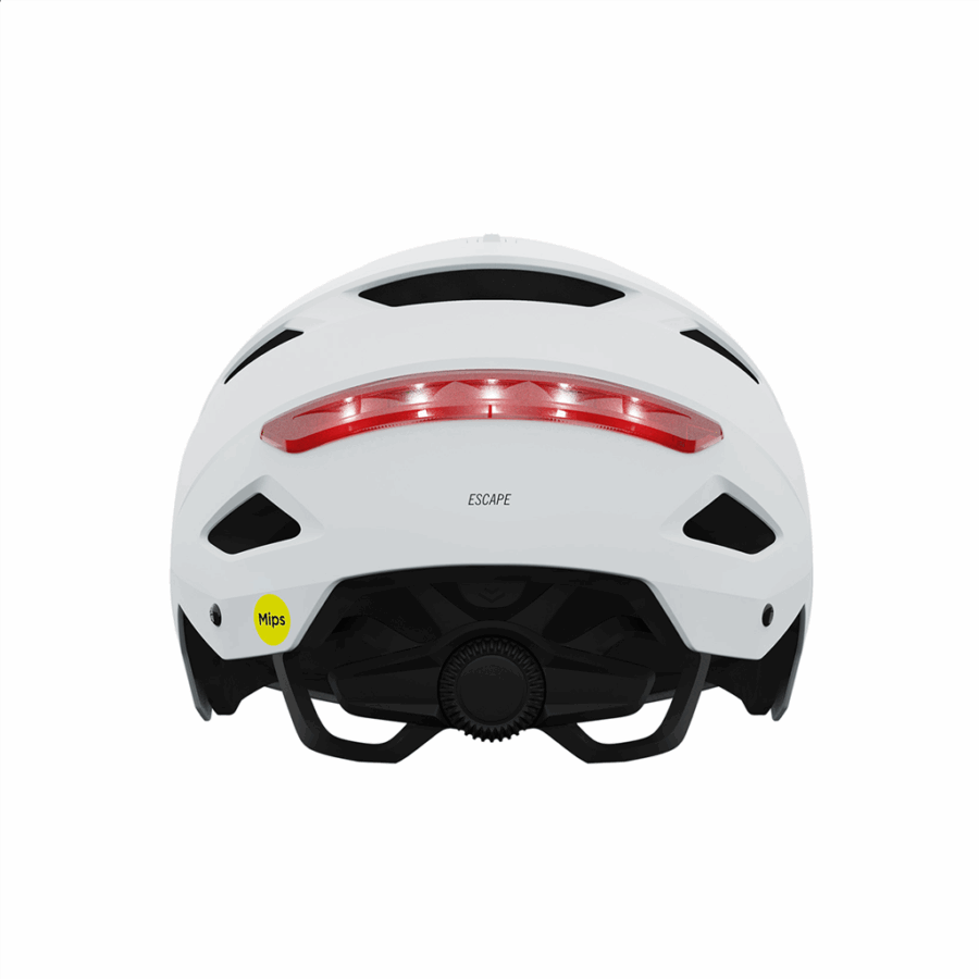 Casque GIRO Escape MIPS leds Avant/Arrière S 51-55cm crème mat – Image 3