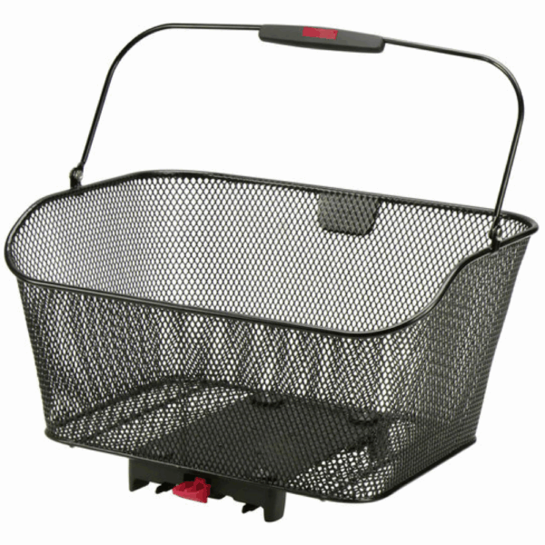 Panier ARR KLICKFIX City 20 l noir adaptateur RT inclus
