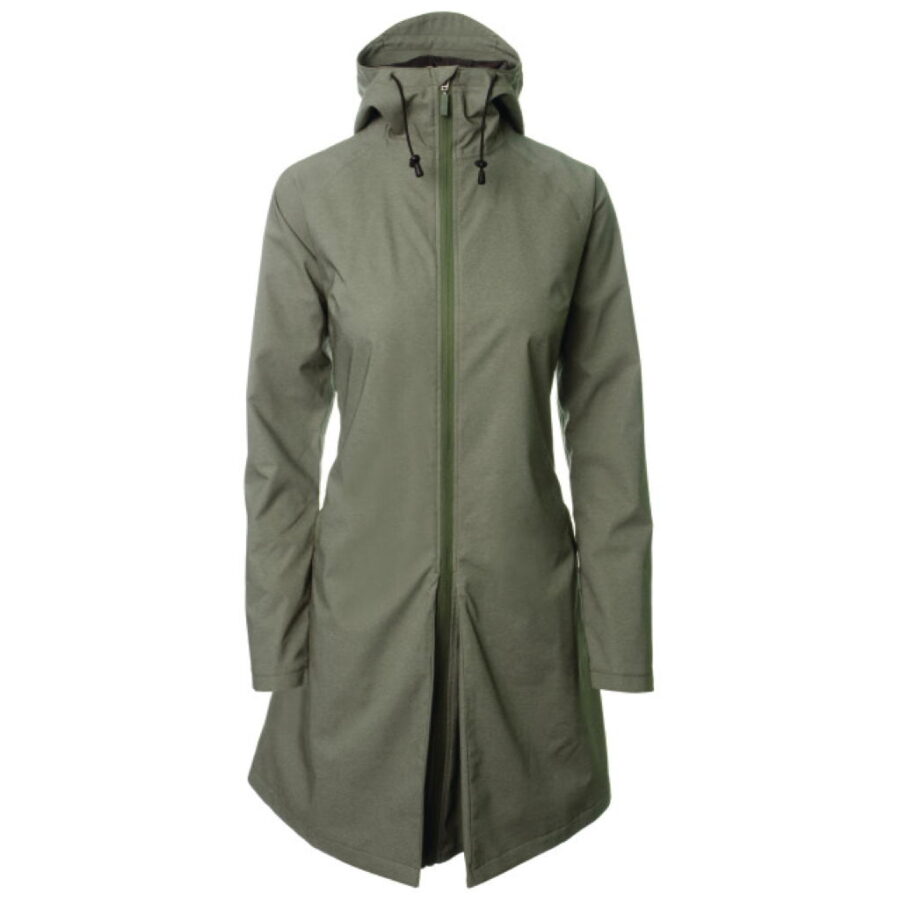 Manteau pluie AGU SEQ URBAN Dame XL vert olive