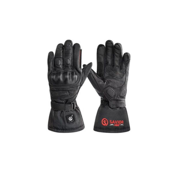 Gants longs SAVIOR Moto Frost  chauffant unisex S