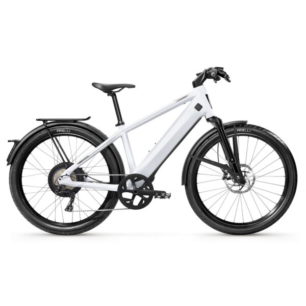 STROMER ST3 Sport M BQ618 fourche à suspension comfort Stem blanc